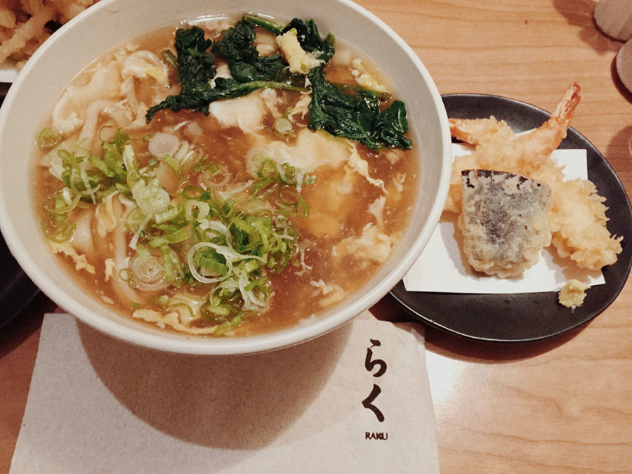 ニューヨークで一番おいしいうどん屋さん／RAKU