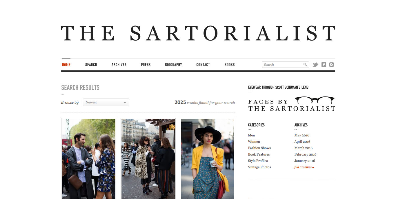 Photo / thesartorialist.com