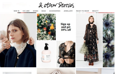 H&Mのセカンドブランド。& Other storiesがシンプルかわいい！