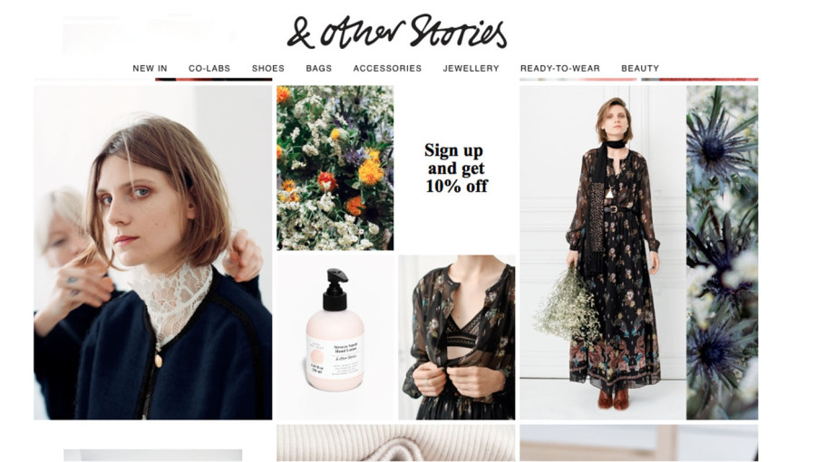 H&Mのセカンドブランド。& Other storiesがシンプルかわいい！