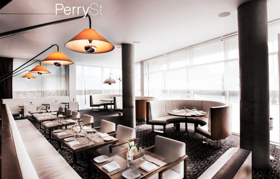 クールでスタイリッシュなレストラン”PERRY ST”
