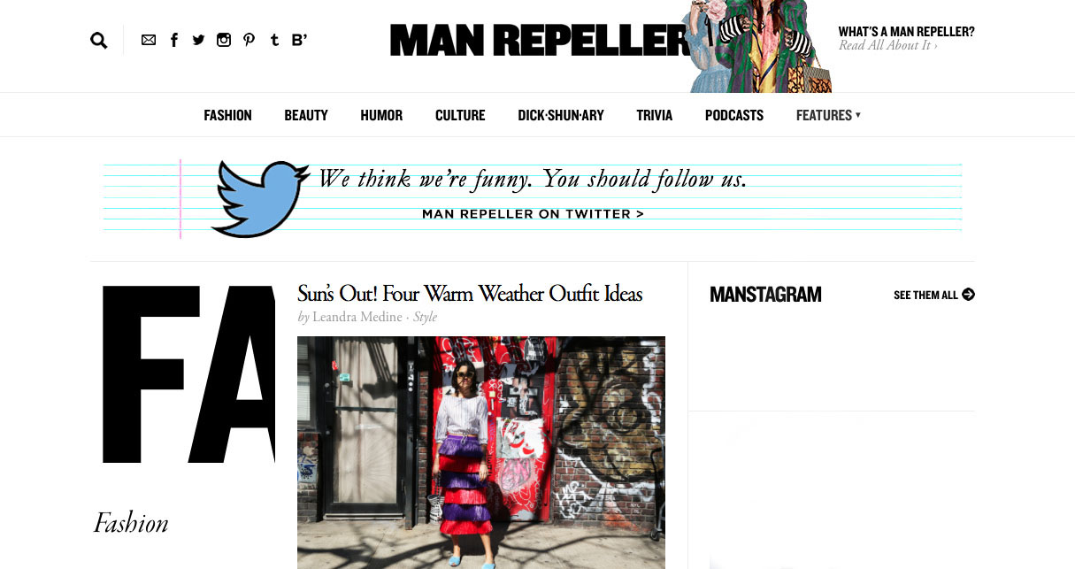 Photo /.man repeller.com